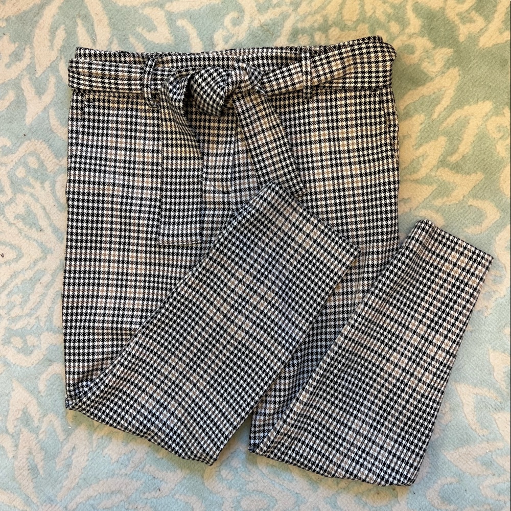 Ann Taylor Cropped Slacks with Tie